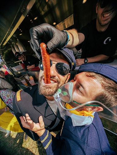 origins food truck hot dog festival